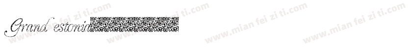 Grand estonia字体转换